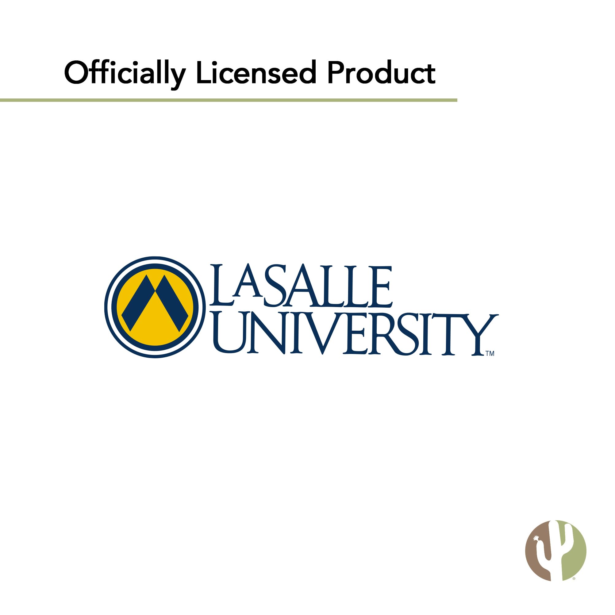 Desert Cactus LSU Sticker - La Salle University Vinyl Decals for Laptop, Water Bottle, Car & Scrapbook - Waterproof & Durable (Type 3-1) - Perfect for College Students, Fans & DIY Craft Projects