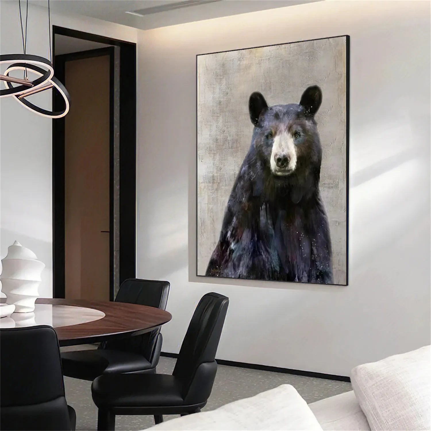 Animal Art Painting #AP073 - Handmade Wildlife Canvas Art for Home & Office Decor | Perfect for Living Room, Bedroom, or Gift