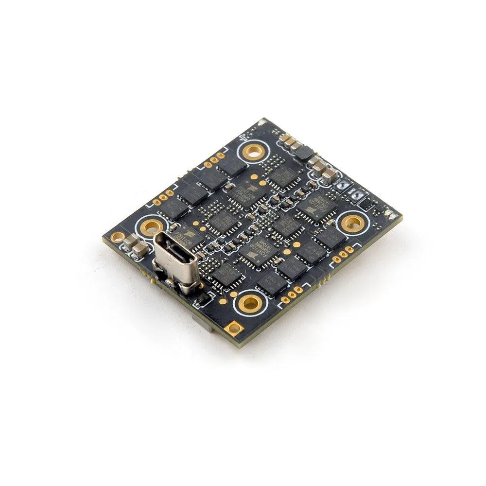 HappyModel ELRS X1 AIO 4-in-1 Flight Controller with Built-in SPI 2.4G ELRS & 12A ESC - Perfect for Toothpick Drones, FPV Racing, and DIY Drone Builds
