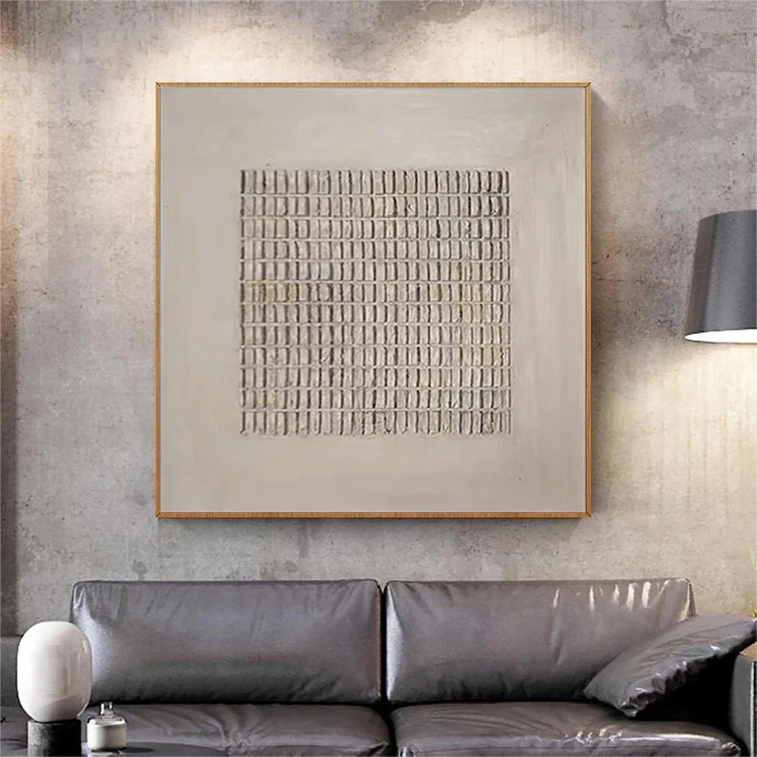 Beige & Brown Abstract Wall Art Print #BB029 - Modern Home Decor for Living Room, Bedroom & Office