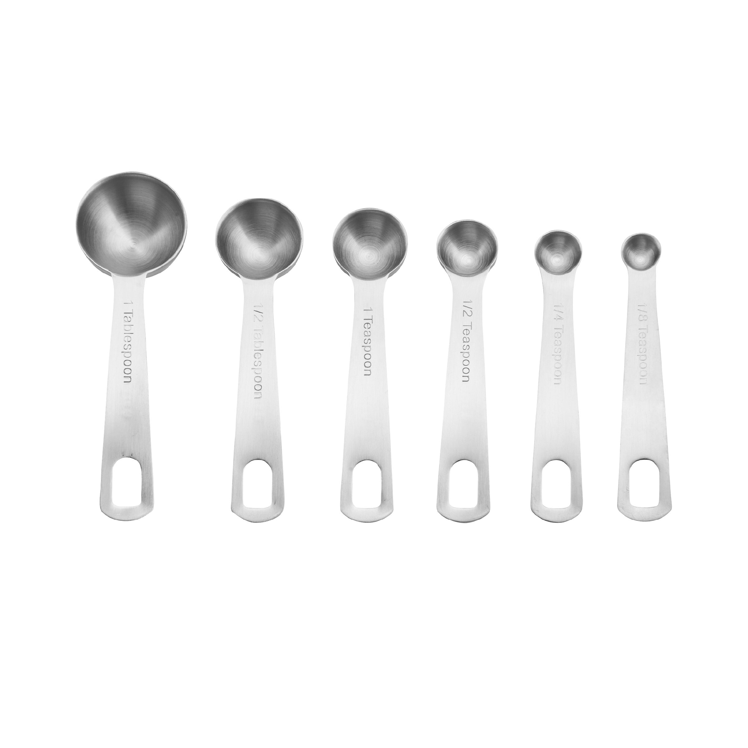 Chicago Metallic Premium 11-Piece Stainless Steel Measuring Cups and Spoons Set - Silver - Essential Baking & Cooking Tools for Home Chefs & Professional Kitchens