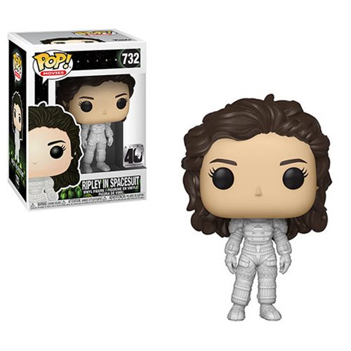 Alien 40th Anniversary Pop! Vinyl Figure - Ripley in Spacesuit Collectible [Exclusive Edition] | Perfect for Sci-Fi Fans & Movie Memorabilia Collectors