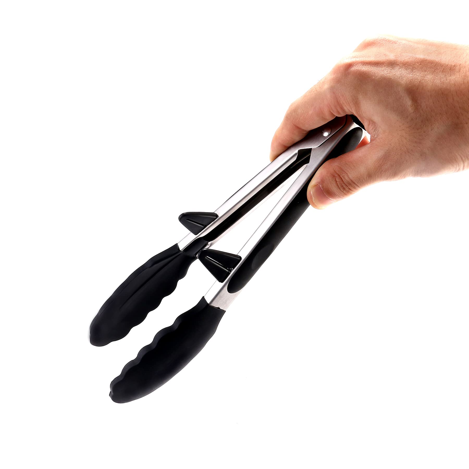 Premium Stainless Steel Kitchen Tongs Set - 2 Pack (9