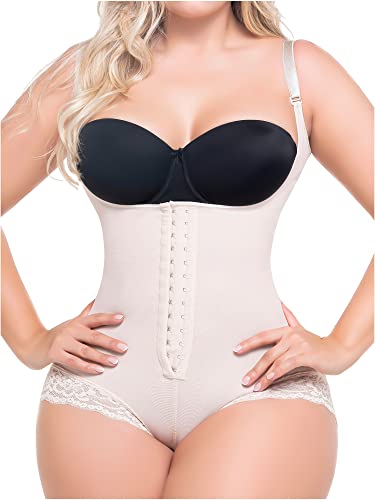 Beige-panty Length With Hooks-411bf