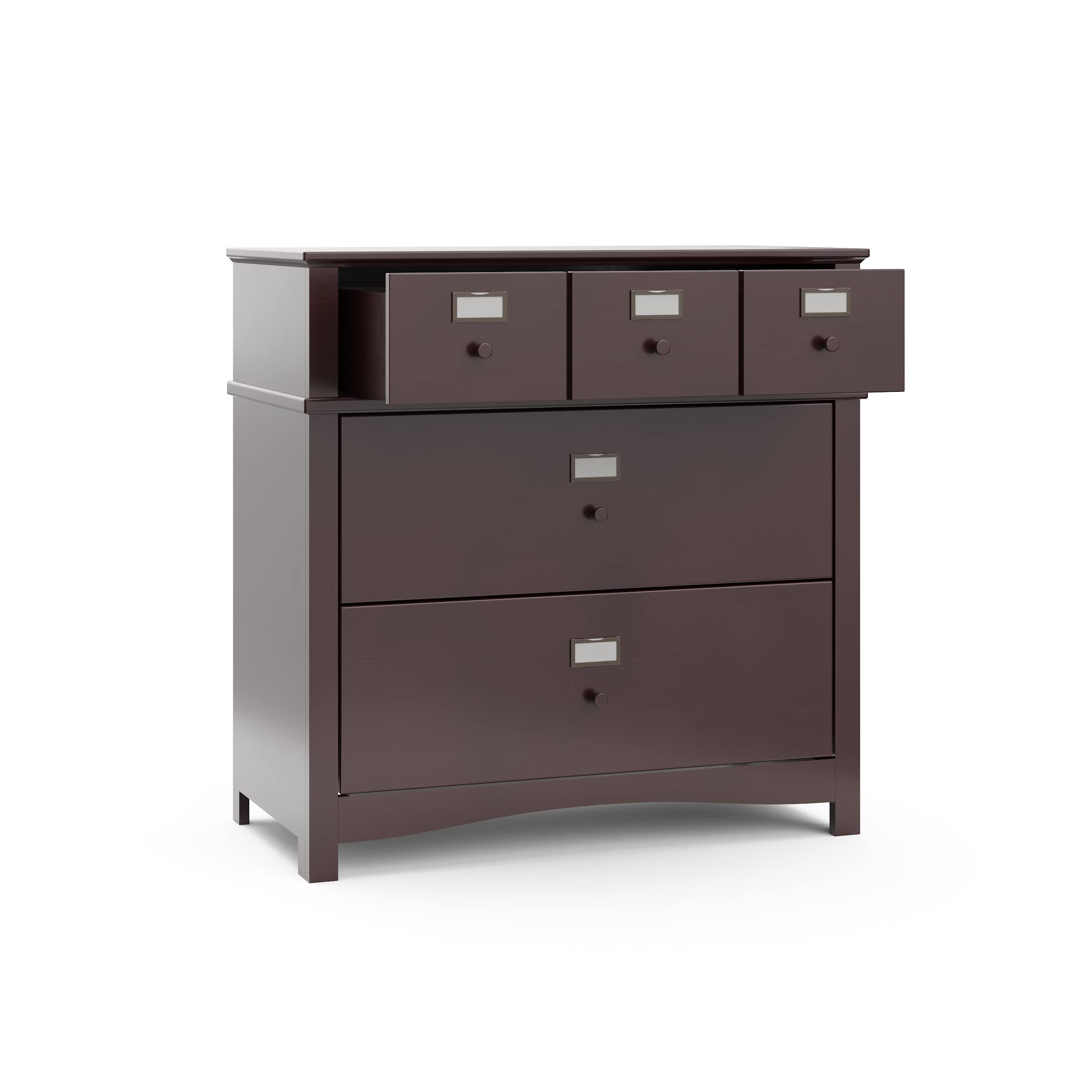 Graco Clara Customizable 3-Drawer Dresser for Nursery - GREENGUARD Gold Certified, Kids Dresser with Drawer Organizer, Sturdy Chest of Drawers for Baby Clothes & Nursery Storage | Perfect for Toddler Rooms & Daycare Organization