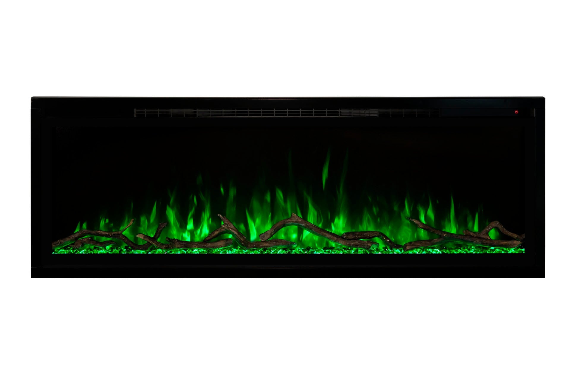 Modern Flames Spectrum Slimline 60-Inch Wall Mount or Recessed Linear Electric Fireplace - Perfect for Living Room, Bedroom & Office Heating & Decor