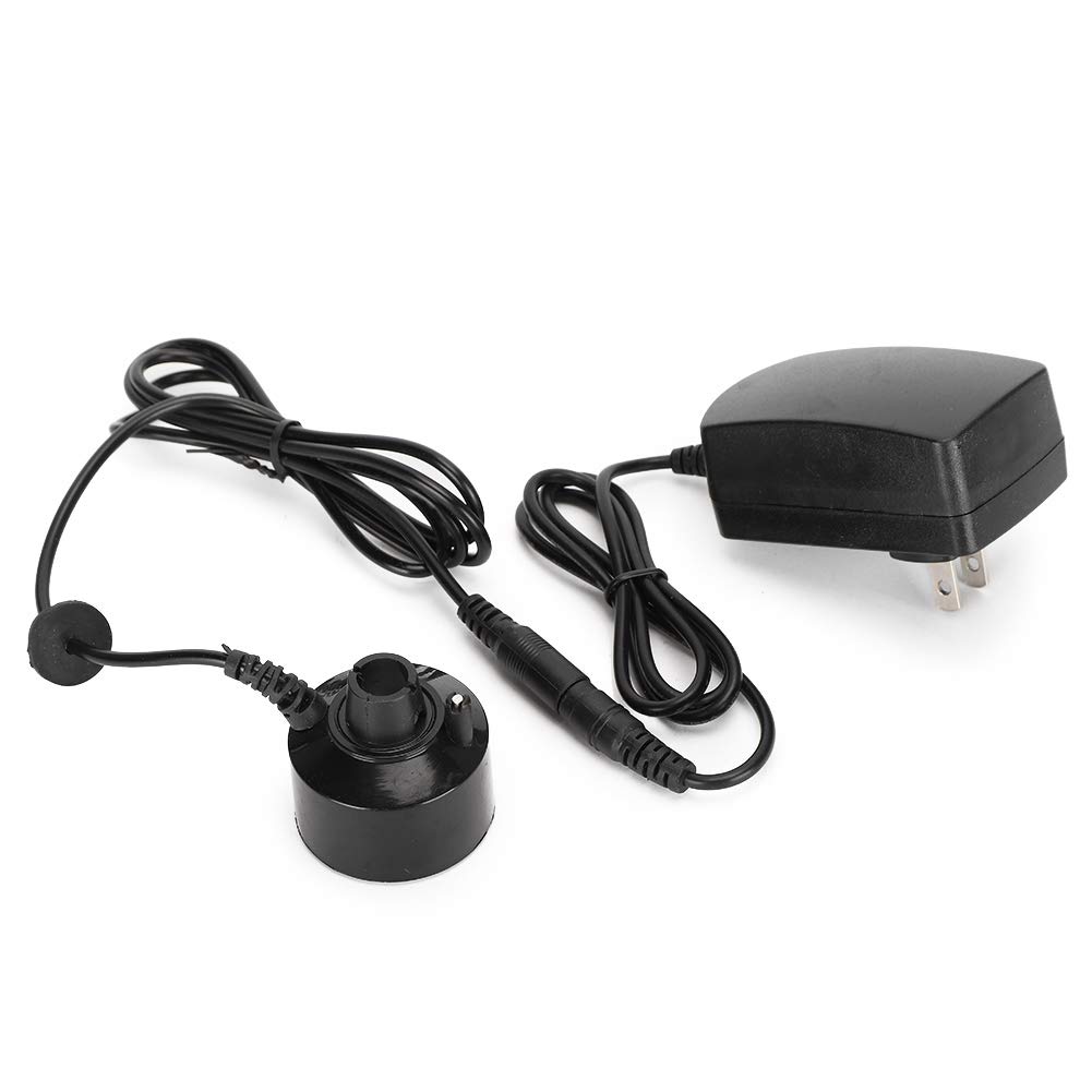 Ultrasonic Aquarium Fog Maker & Fish Tank Humidifier - Black | Perfect for Small Pets, Reptiles & Terrariums | Creates Relaxing Mist for Home & Office Decor