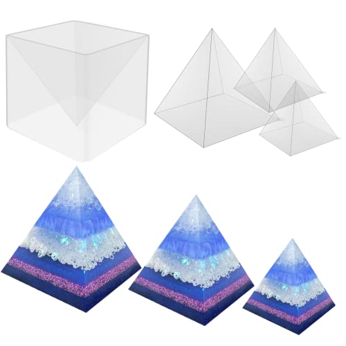 3 pcs Pyramid Molds