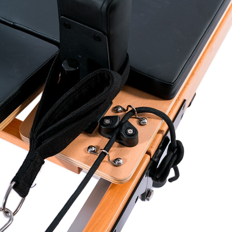 Orbit Foldable NJH1 Pilates Reformer with Sitting Box - Portable Home Gym Equipment for Pilates, Yoga & Fitness Training