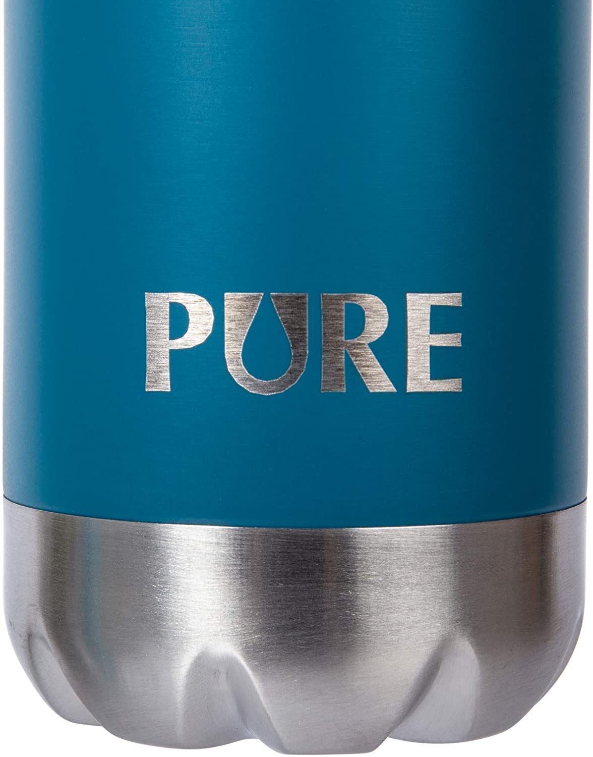 Pure True North Collection Double Wall Insulated Stainless Steel Water Bottle - 20oz, Leakproof & BPA-Free - Perfect for Hiking, Gym & Outdoor Adventures