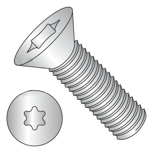 M8-1.25 x 20mm Hex Socket Flat Head Machine Screws - 18-8 Stainless Steel ISO14582 - Pack of 250 - Ideal for Automotive, Machinery & DIY Projects