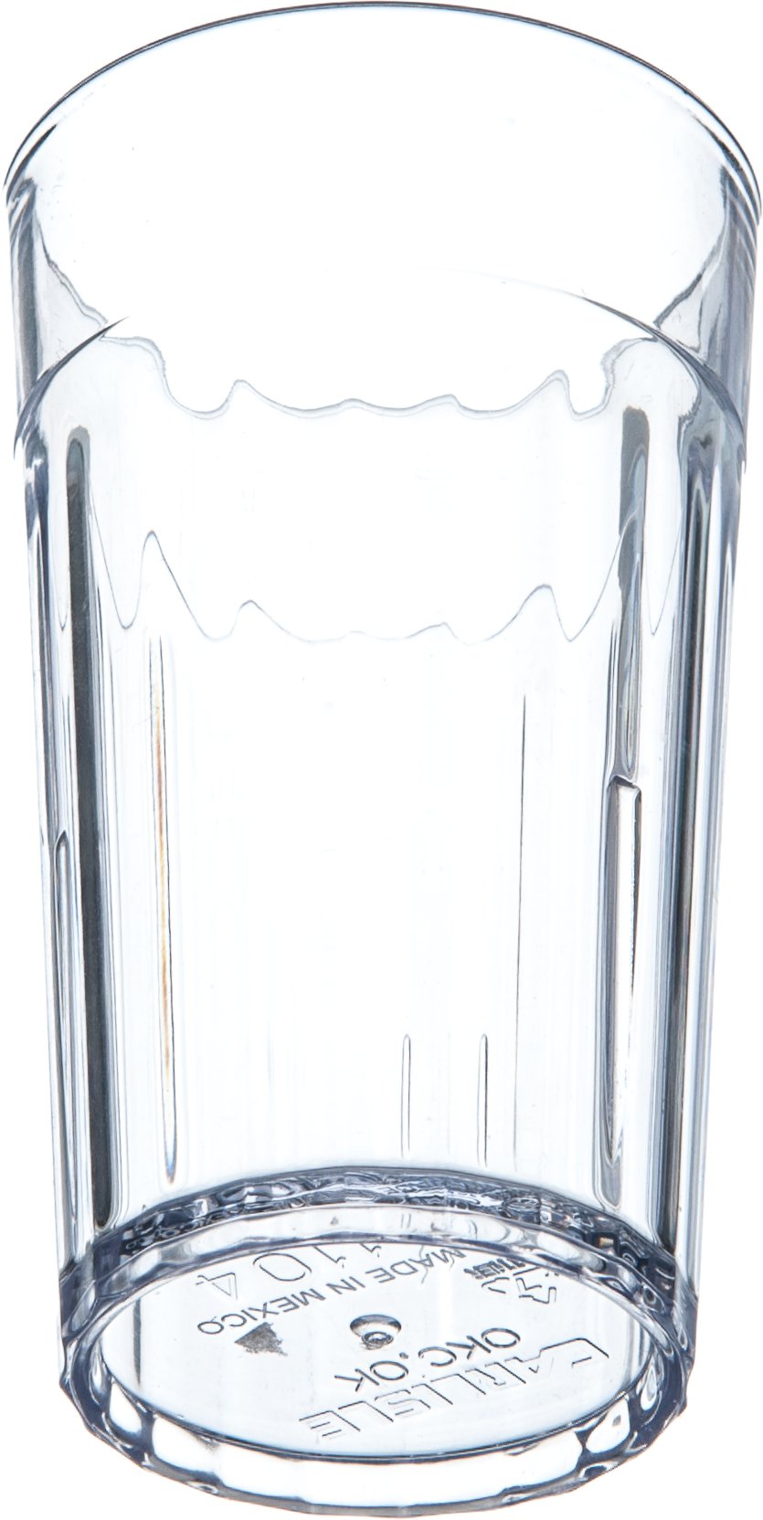 Carlisle 4.2 oz Clear Plastic Bistro Tumblers - Bulk Pack of 144 - Durable Restaurant & Catering Drinkware for Commercial Kitchens, Cafes, and Buffet Service