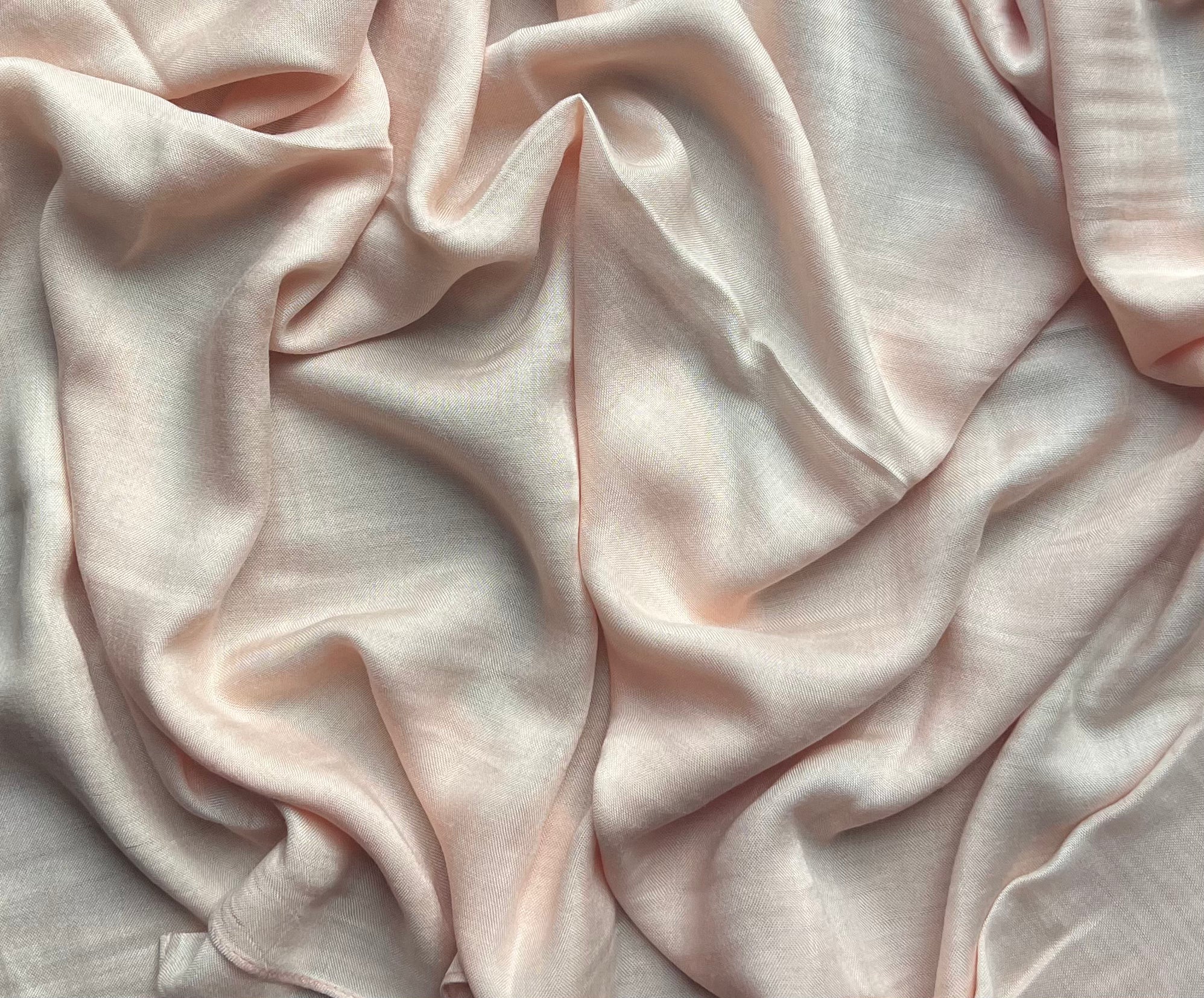 Soft Classic Modal Powder Pink Fabric - Perfect for Dresses, Loungewear & Baby Clothes | Breathable & Comfortable Material
