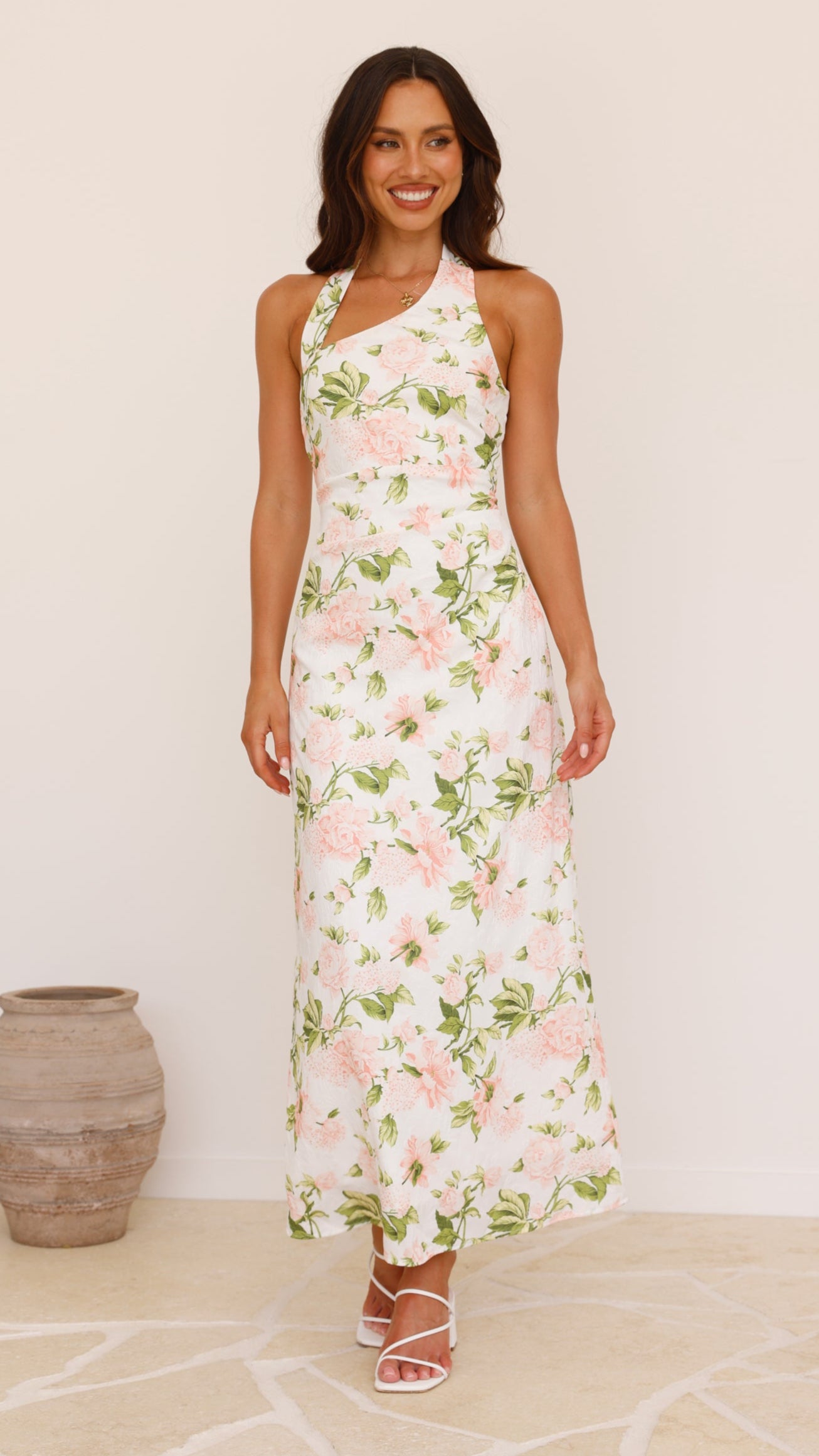 Casey Maxi Dress - Floral Print Women's Summer Dress for Beach, Vacation & Casual Wear | Lightweight & Comfortable