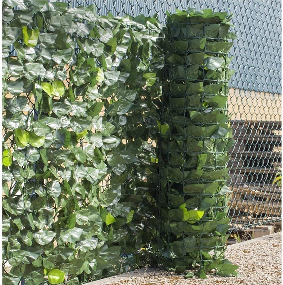 Artificial Leaf Screening for Indoor & Outdoor Gardens - 100x900cm Green Privacy Fence for Backyard, Patio, and Home Decor | Perfect for Balcony Shade, Room Divider, and Wall Covering