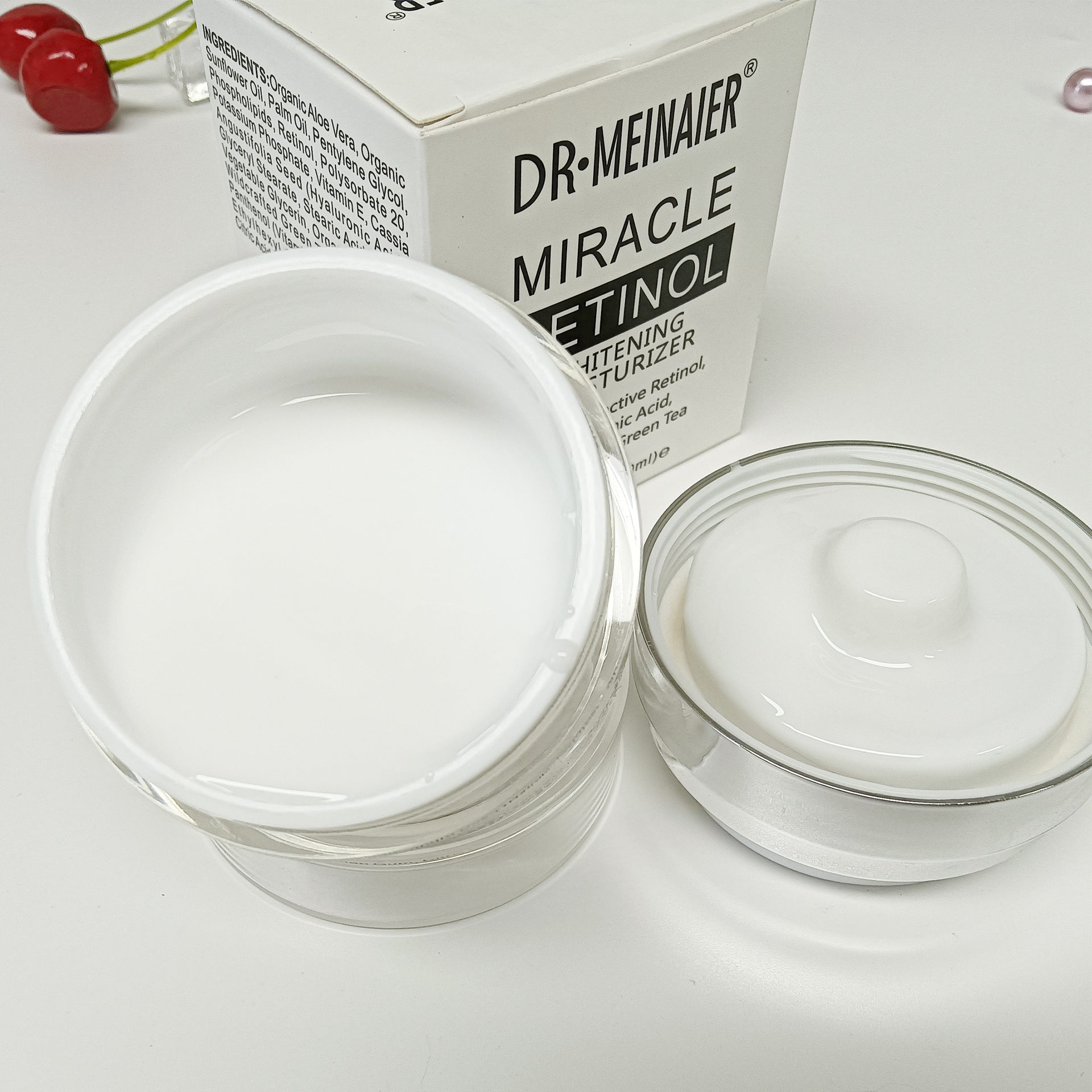 Best Retinol Moisturizing Cream for Face - Anti-Aging Night Cream to Shrink Pores & Restore Skin - Perfect for Dry Skin & Wrinkle Reduction - Ideal for Nighttime Skincare Routine