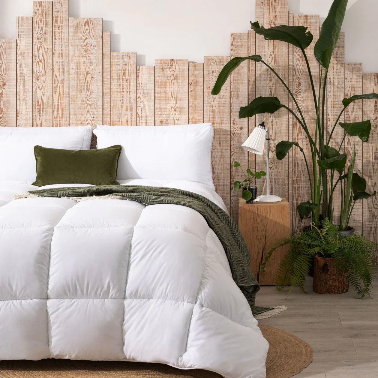 Natural Organic Cotton Duvet Cover Set - Hypoallergenic & Breathable Bedding for All Seasons | Perfect for Eco-Friendly Home Decor & Allergy Relief
