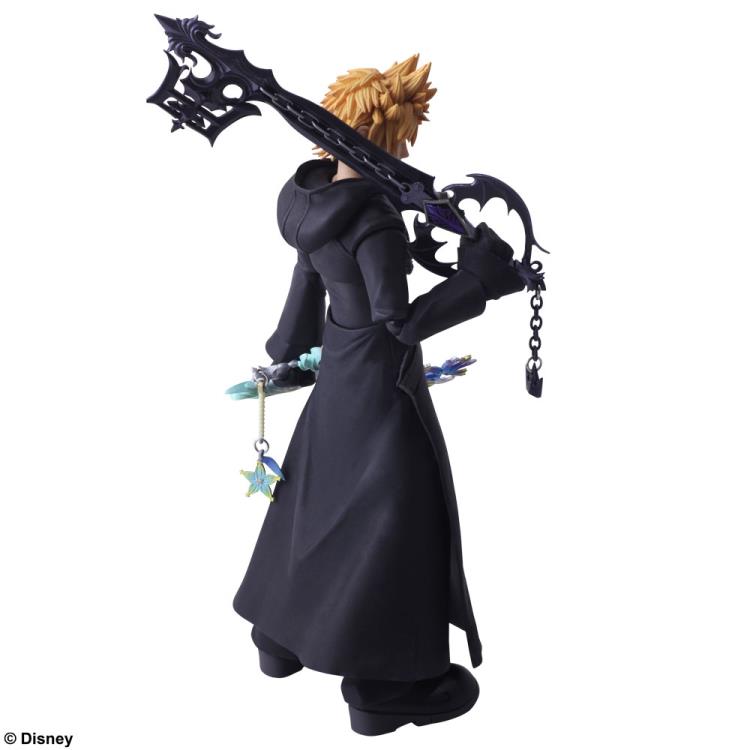 Bring Arts Roxas Action Figure - Kingdom Hearts III by Square Enix - Collectible Anime Character Model for Display & Gaming Fans