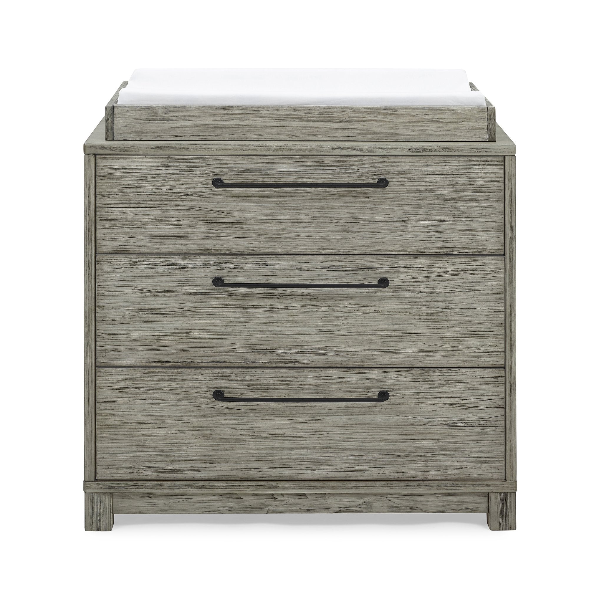 Willow 3 Drawer Dresser with Changing Top - Nursery Baby Changing Table & Storage Organizer for Newborn Essentials - Perfect for Baby Rooms, Daycares & Gift Registries
