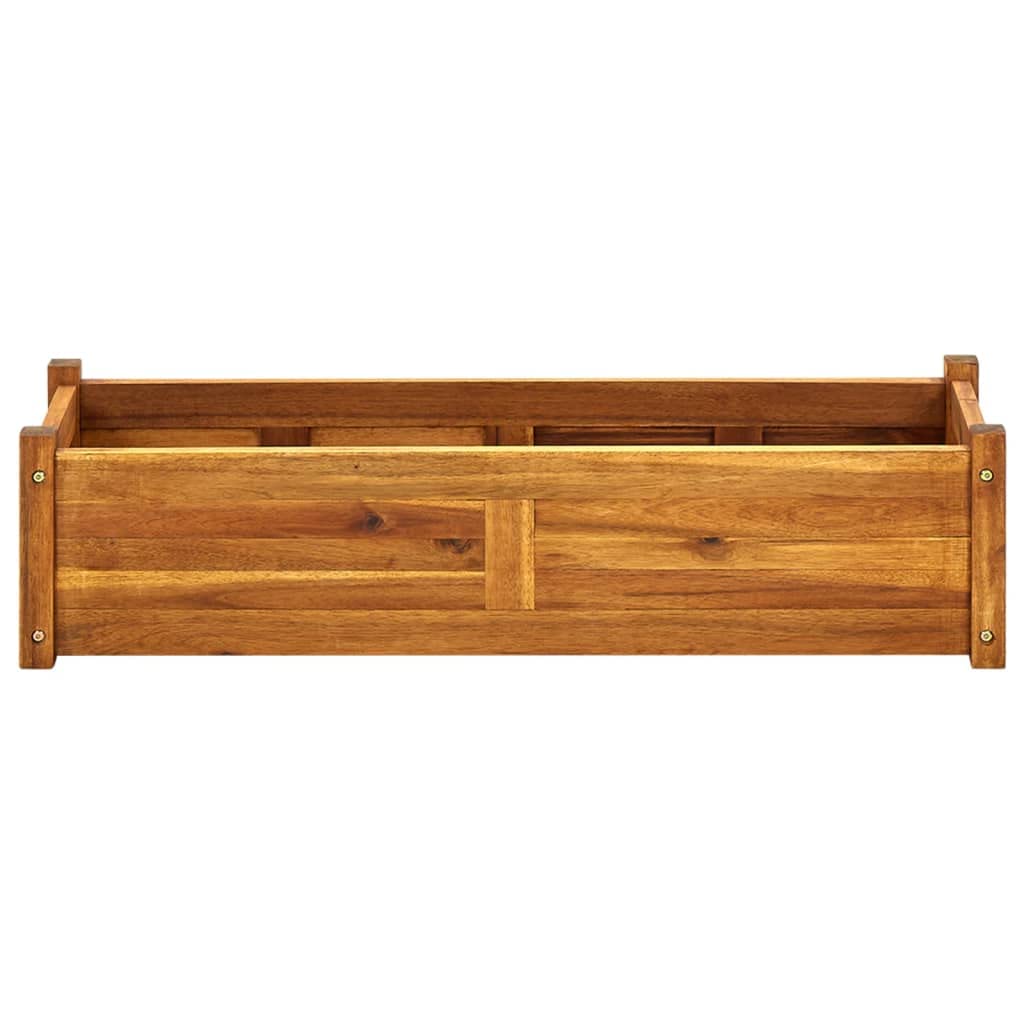 Acacia Wood Raised Garden Bed - 39.4