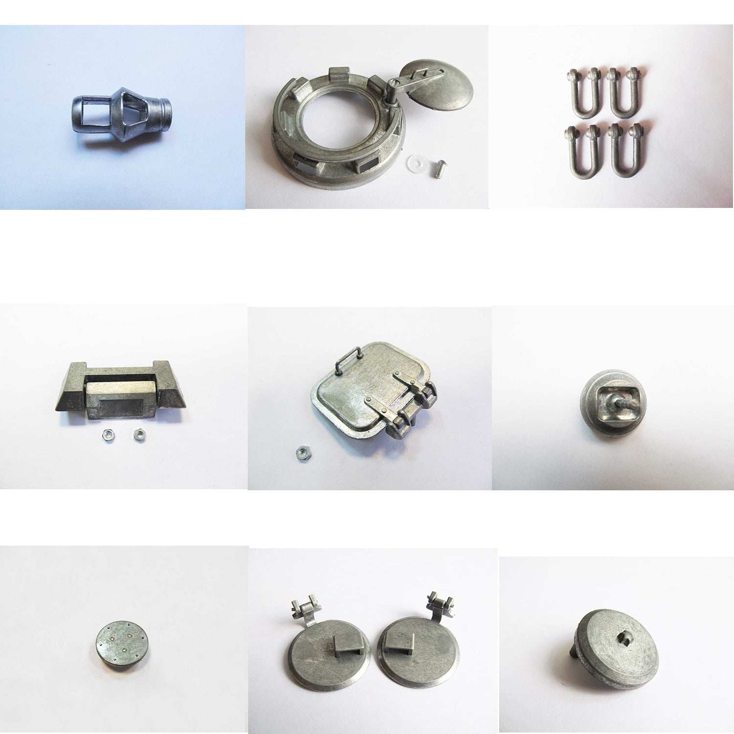 1/16 Scale Mato Metal Ventilator Cupola Machine Gun Barrel Muzzle Loader Hatch Tow Shackles Parts for German Tiger I Radio Control RTR Tank - Perfect for RC Tank Battles, Military Model Collecting & Historical Reenactments