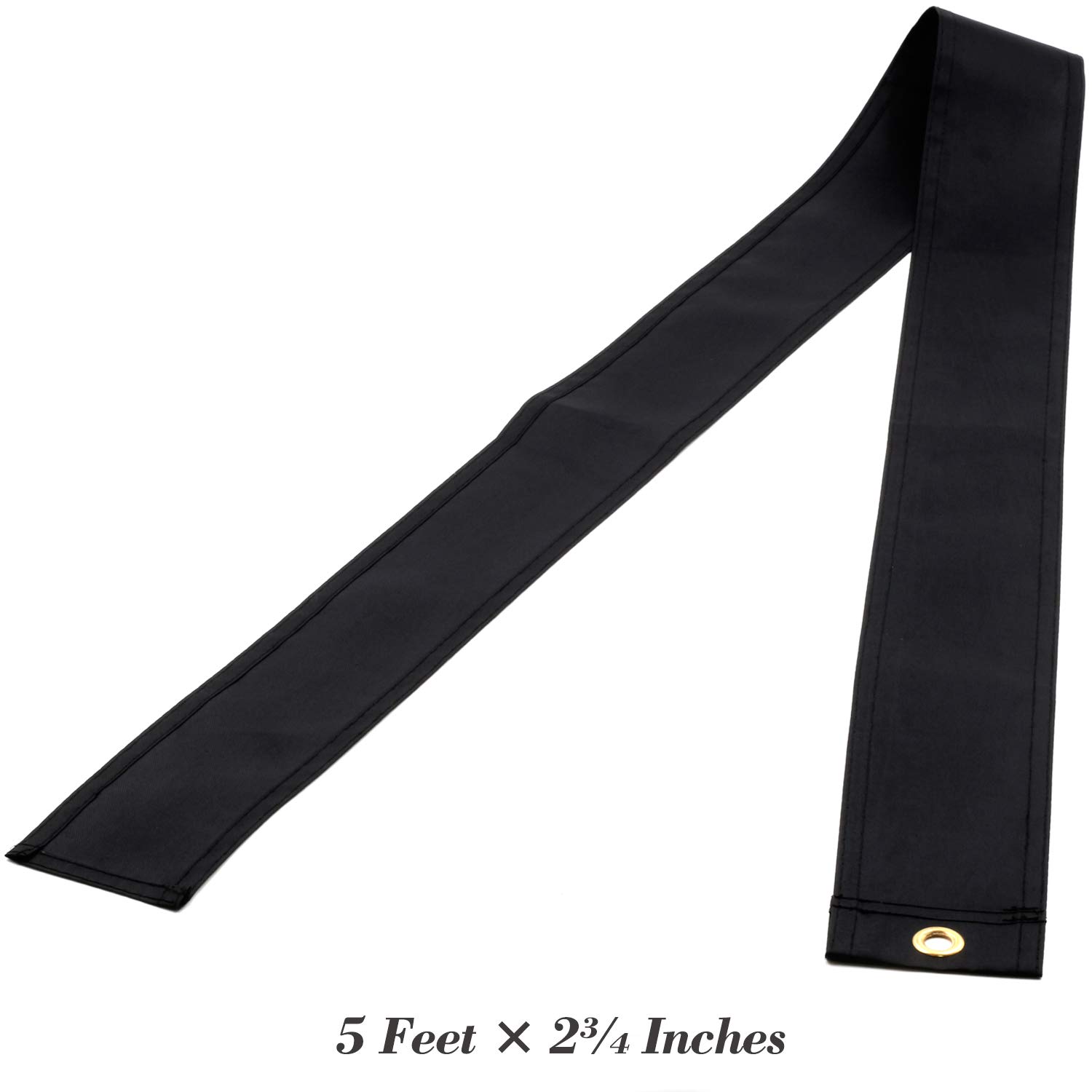ANLEY Half-Mast Mourning Streamer for 3x5 FT Flag - Double Stitched Memorial Ribbon to Honor the Fallen - Durable Half-Staff Tribute for Patriotism & Remembrance Ceremonies