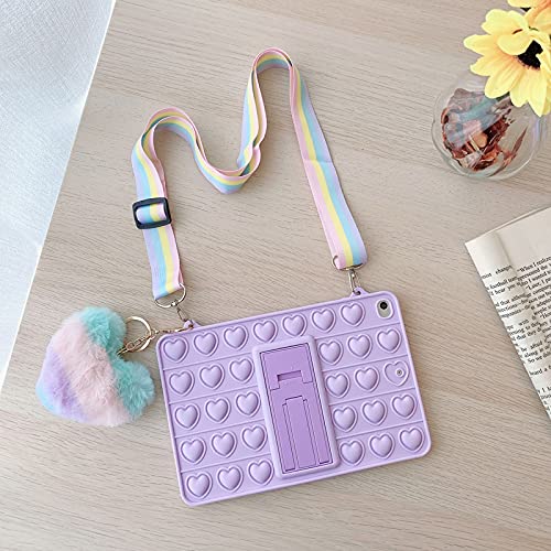 Premium Shockproof Silicone Case for iPad 10.2 (2019/2020) & iPad 9.7 (2017/2018) - Colorful Protective Cover with Anti-Fall Design for iPad 6/5/Air 2/Air | Perfect for School, Travel & Home Use
