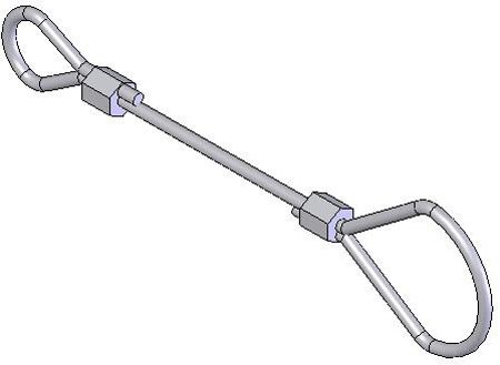 FPC-18 Long Lanyard for ID Badges & Keys