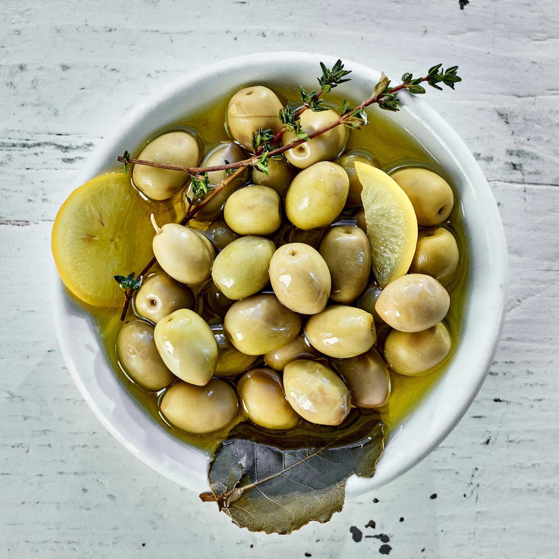 Organic Moroccan Picholine Olives with Preserved Lemons & Pits - 13.4 oz (Pack of 2) - Premium Flavor & Firm Texture - Perfect for Charcuterie Boards, Mediterranean Recipes & Gourmet Gifts