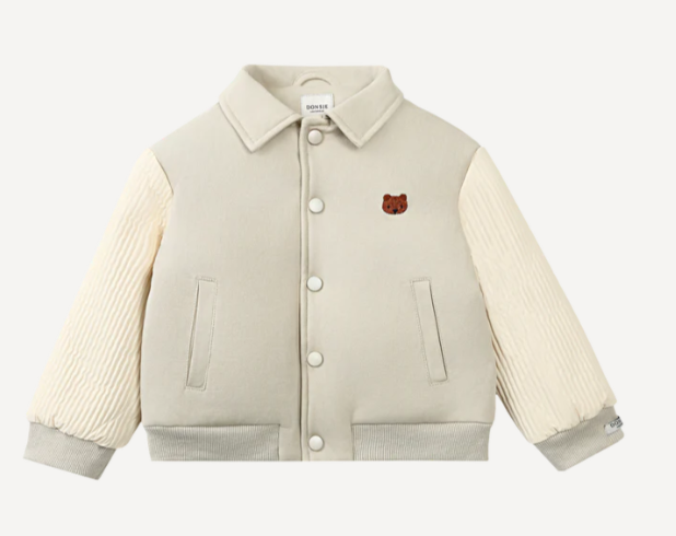Donsje Pidas Bear Jacket for Kids - Soft & Warm Winter Coat (Sizes 6M to 6Y) - Perfect for Outdoor Play & Cold Weather Adventures