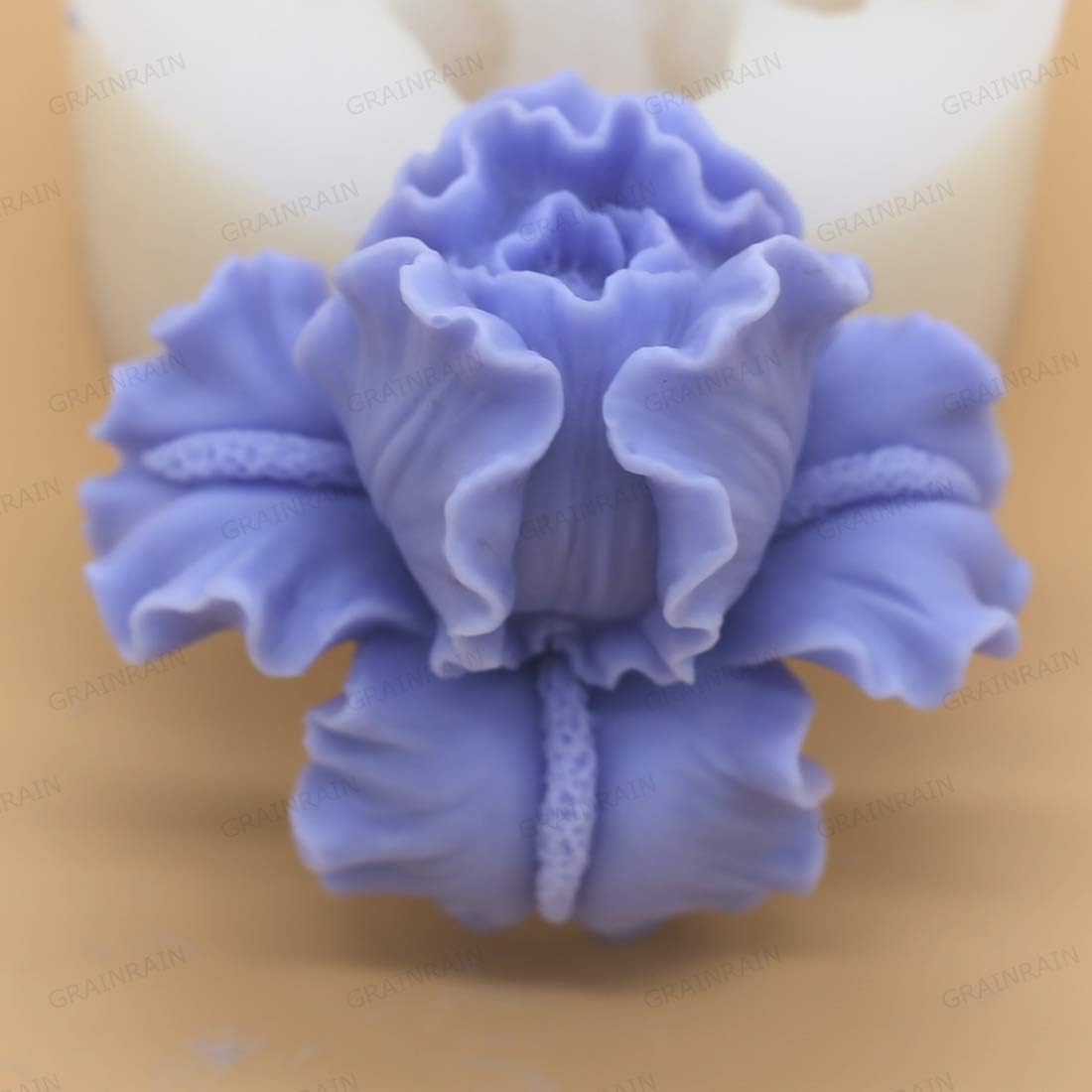 Premium Silicone Soap Molds for DIY Soap Making - 3D Flower Resin Molds for Handmade Crafts, Bath Bombs & Candle Making - Ideal for Home, Spa & Gift Projects (Set of 6)
