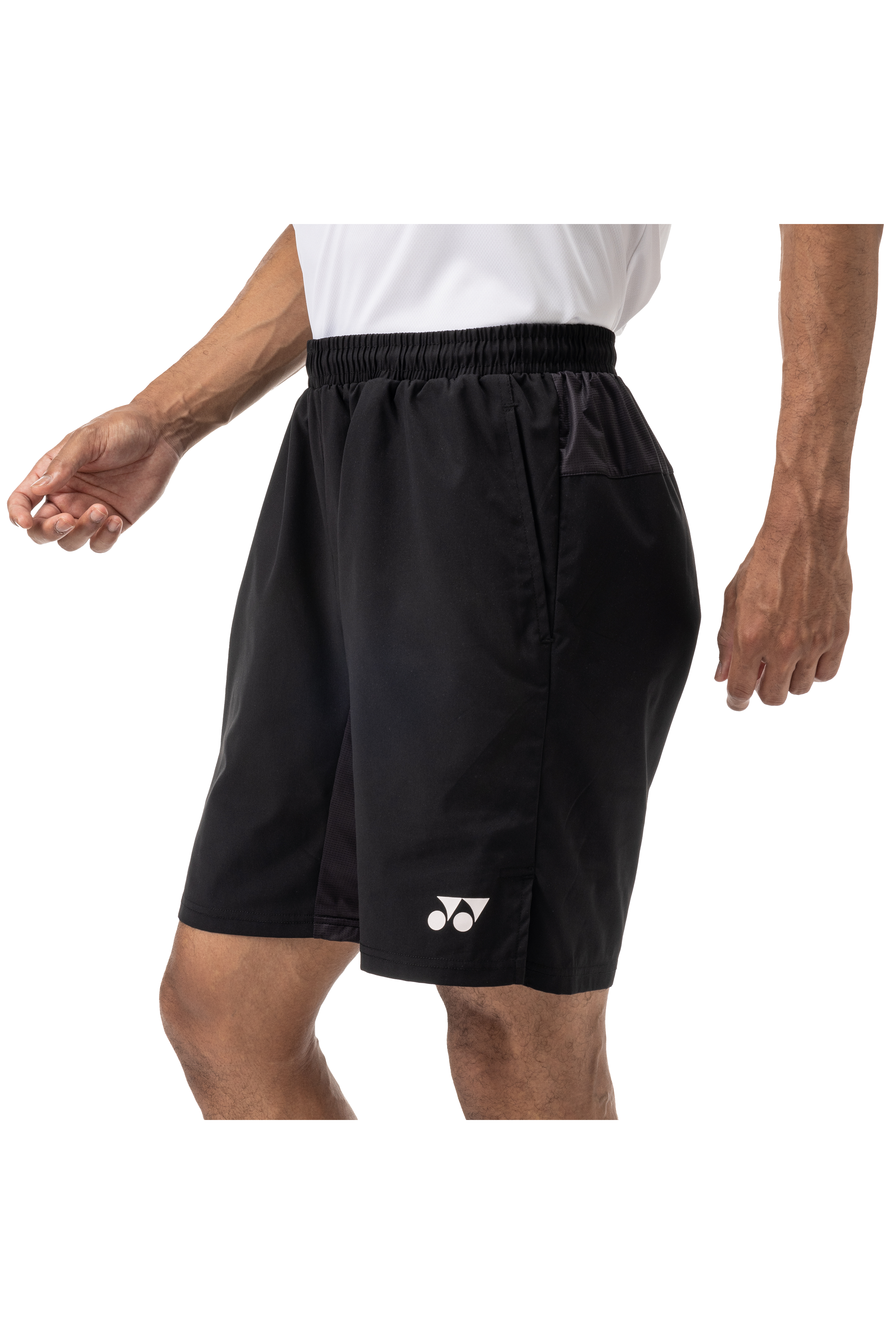 **Yonex YM0036 Men's Athletic Shorts 2025 - Black - Breathable & Lightweight for Tennis, Running & Gym Workouts**