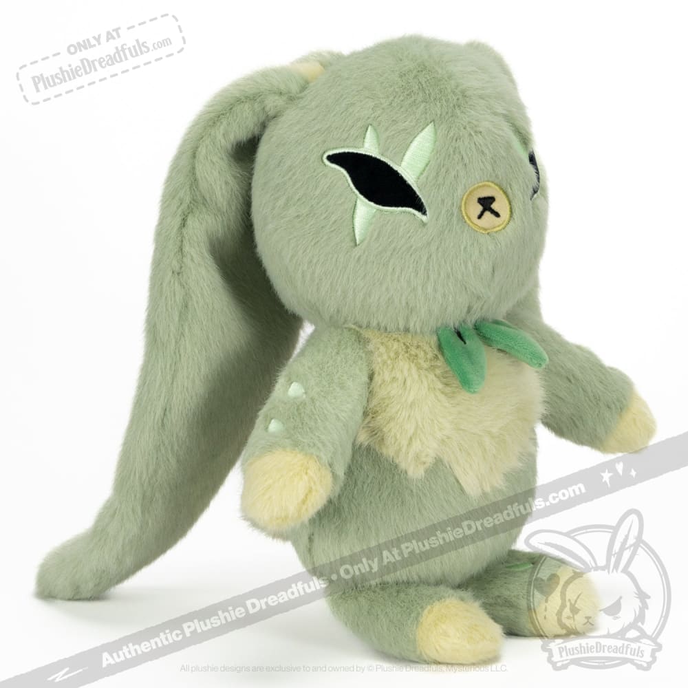 Plushie Dreadfuls Latte Lapins Matcha Latte Bunny Plush Stuffed Animal - Cute Kawaii Soft Toy for Kids Bedroom Decor, Gift for Anime Lovers & Coffee Enthusiasts