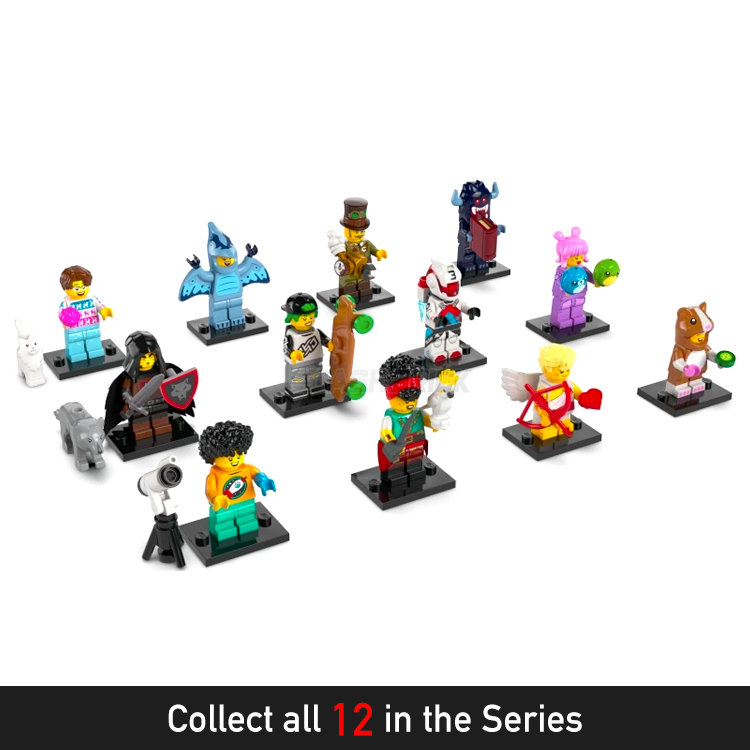 LEGO Collectible Minifigures Series 27 Jetpack Racer (3 of 12) - Rare Limited Edition Building Toy for Kids & Adult Collectors - Perfect for Display, Play, and LEGO City Adventures