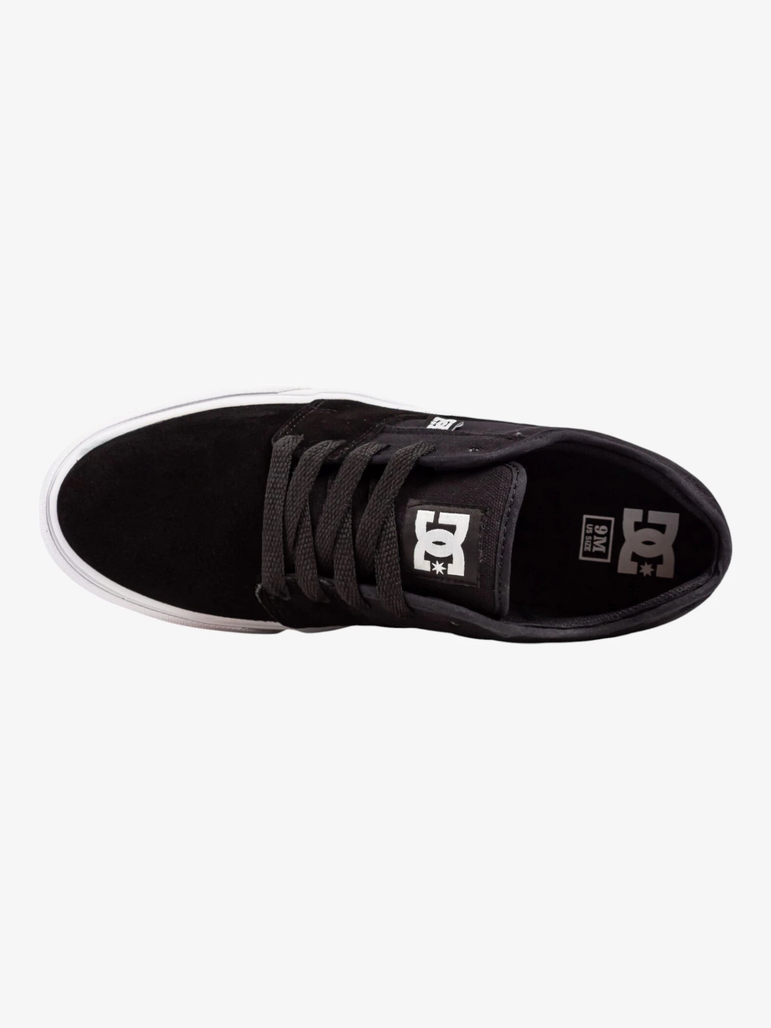 DC Tonik Black & White Skate Shoes - Men's High-Performance Sneakers for Skateboarding, Streetwear & Casual Wear