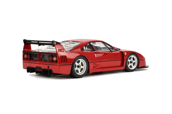 GT Spirit 1:18 Scale Ferrari F40 LM Diecast Model Car - Rosso Corsa Red Collectible for Display & Racing Enthusiasts | Perfect for Home Office Decor, Car Collections & Gift Giving