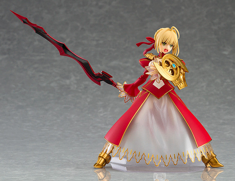 Figma #370 Saber/Nero Claudius Fate/Extella Action Figure - Collectible Anime Character Model for Display & Cosplay