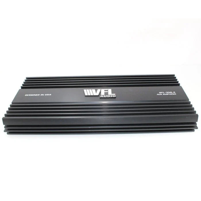 VFL COMP 350.4FR 4-Channel Car Amplifier - 350W RMS Power, High-Performance Audio for Car Stereo Systems | Perfect for Upgrading Your Vehicle's Sound System