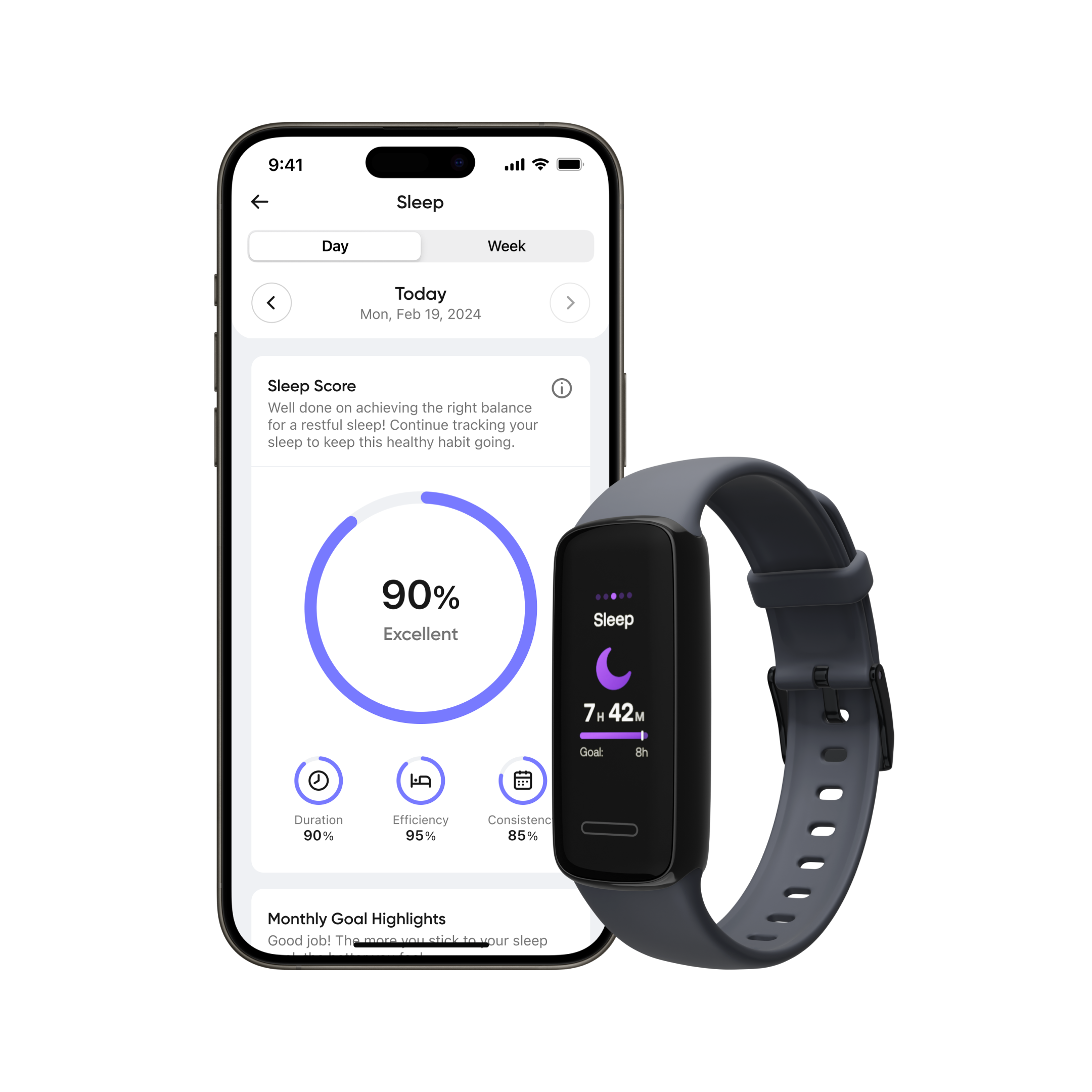 BetterMe Fitness Tracker - Smart Activity Tracker with Heart Rate Monitor, Step Counter & Sleep Tracking for Women & Men | Perfect for Gym, Running & Daily Health Monitoring