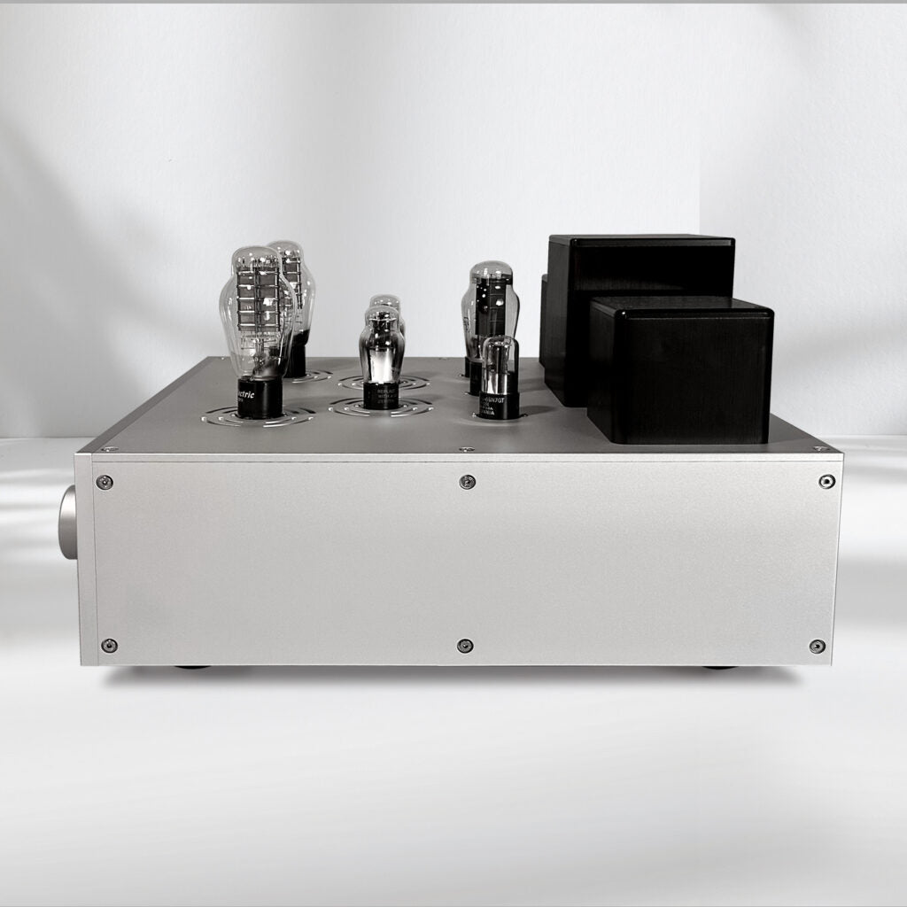 Tobian VR40 Integrated Stereo Amplifier - High Power Home Audio Receiver for Vinyl, CD, Streaming & Home Theater Systems