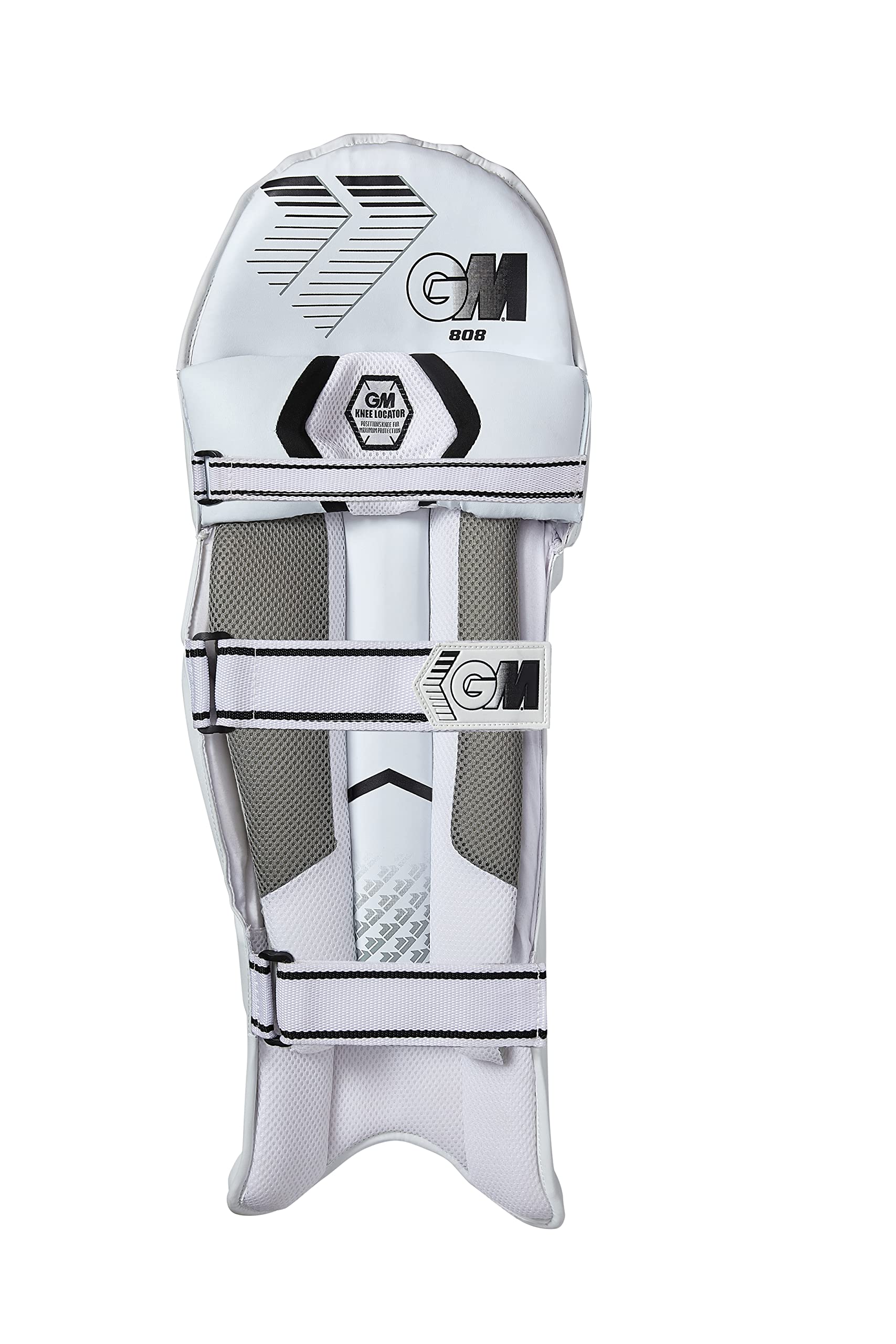 Gunn & Moore GM 808 Cricket Batting Leg Pads - Premium Cricket Leg Guards for Adult Players - Perfect for Practice & Match Play