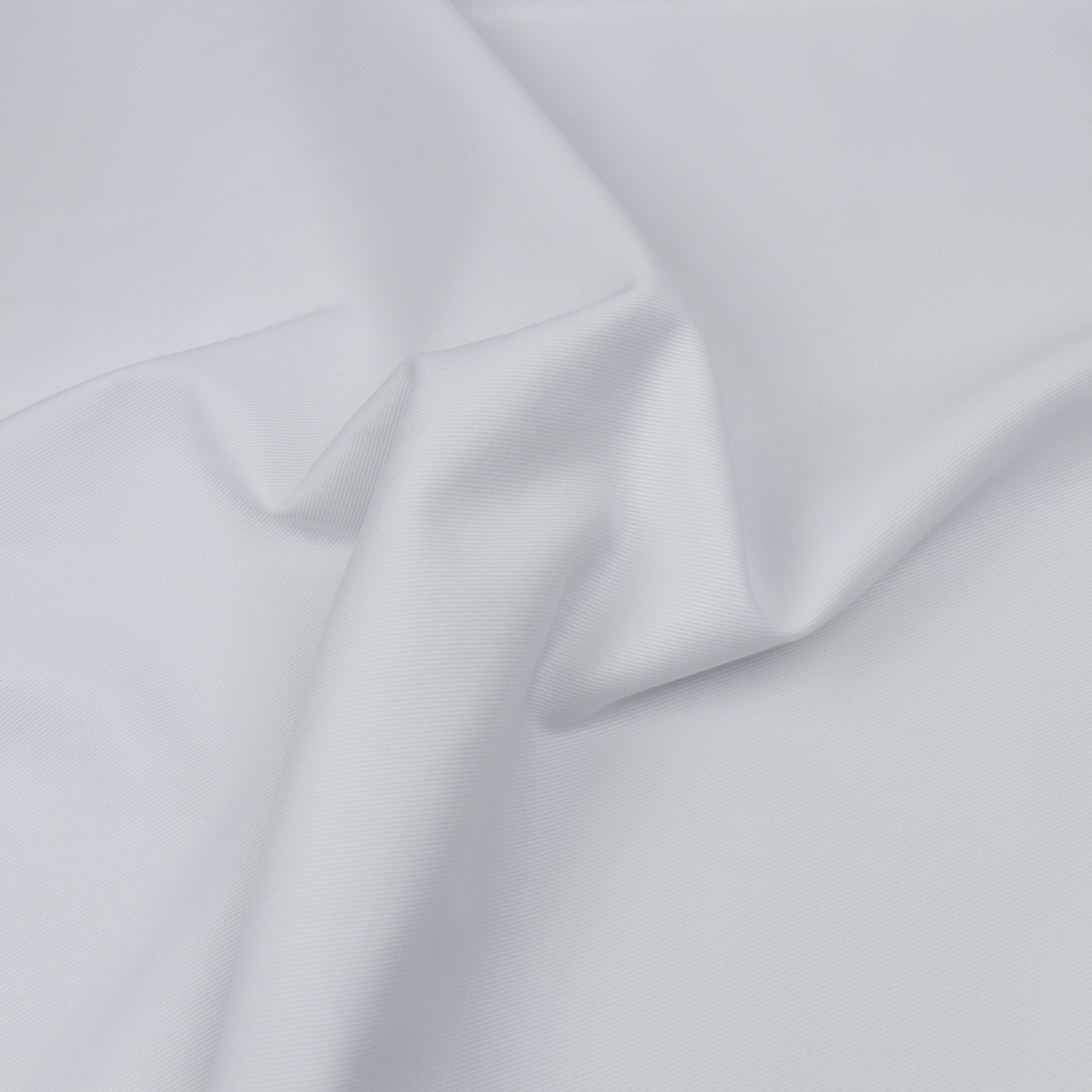 Premium Ventana Cotton Twill Fabric by Robert Kaufman - White PFD (Prepared for Dyeing) - Perfect for Quilting, Apparel & Home Decor Projects