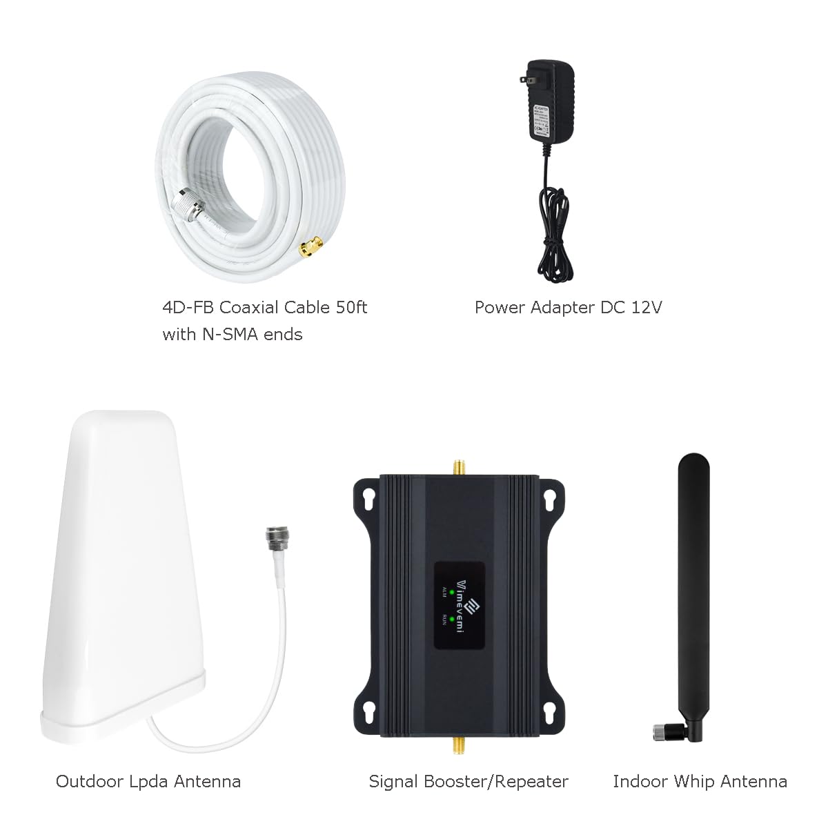 Verizon 5G/4G LTE Cell Phone Signal Booster - Home & Office Signal Amplifier with Band 13 Support | Improve Weak Reception for Streaming, Gaming & Business Calls