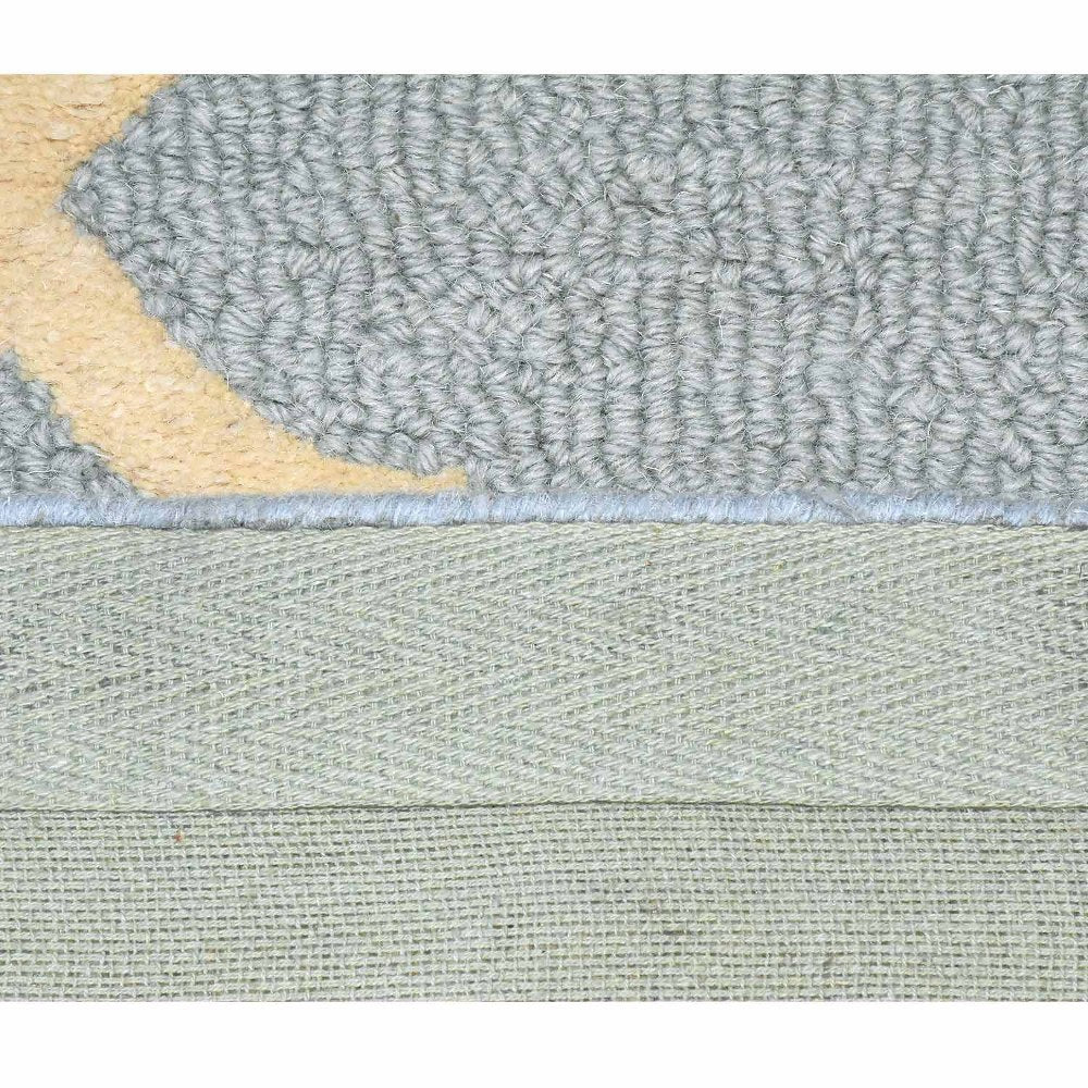Prism Hand Tufted Rug - Modern Geometric Bohemian Area Rug for Living Room, Bedroom, Office - Soft Non-Slip Floor Carpet for Home Decor