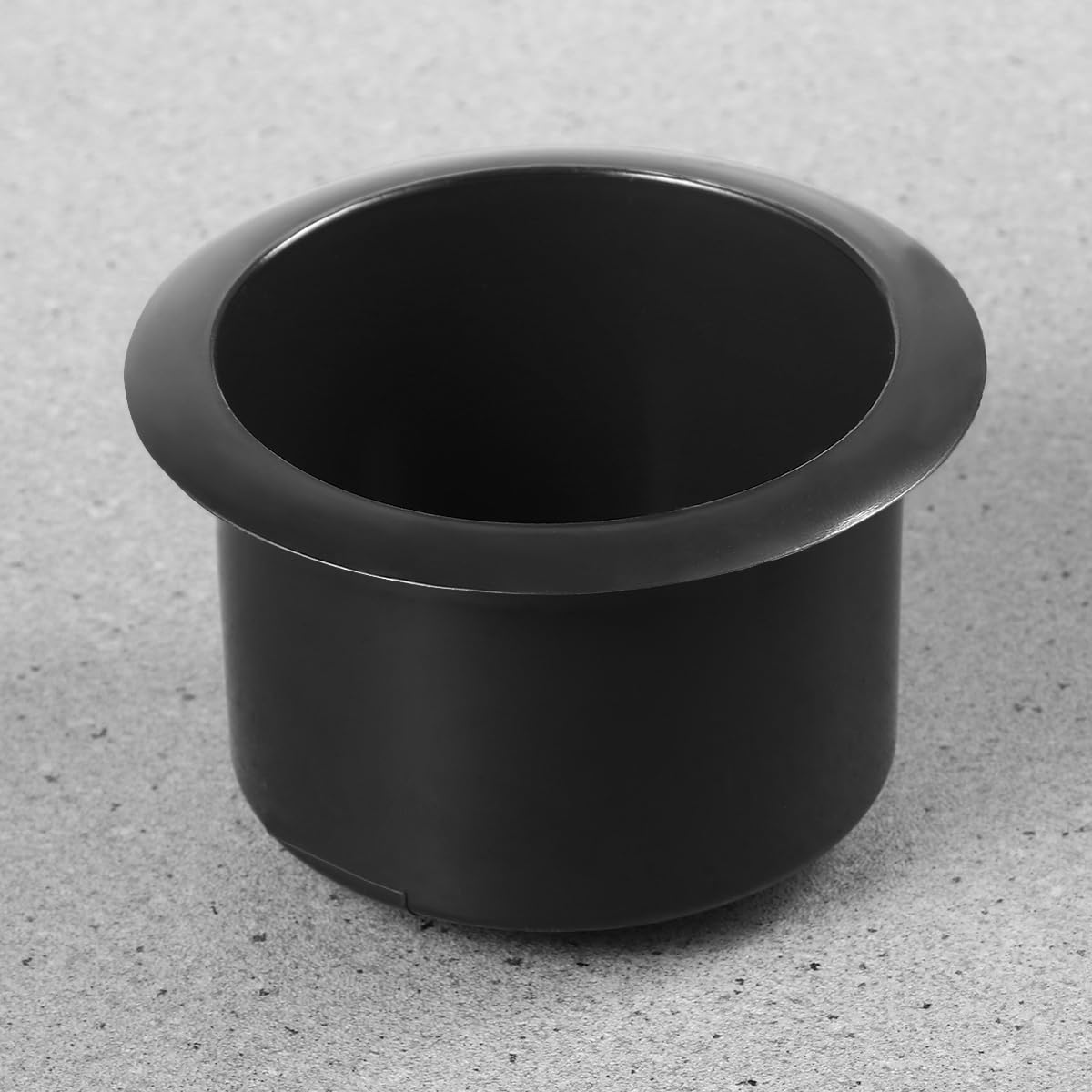 DOITOOL 2-Pack Universal Car Cup Holder Inserts - 11x11x7cm Black Plastic Drink Holder for Auto, Truck, Boat, RV, Sofa & Recliner - Perfect for Road Trips, Camping & Home Use