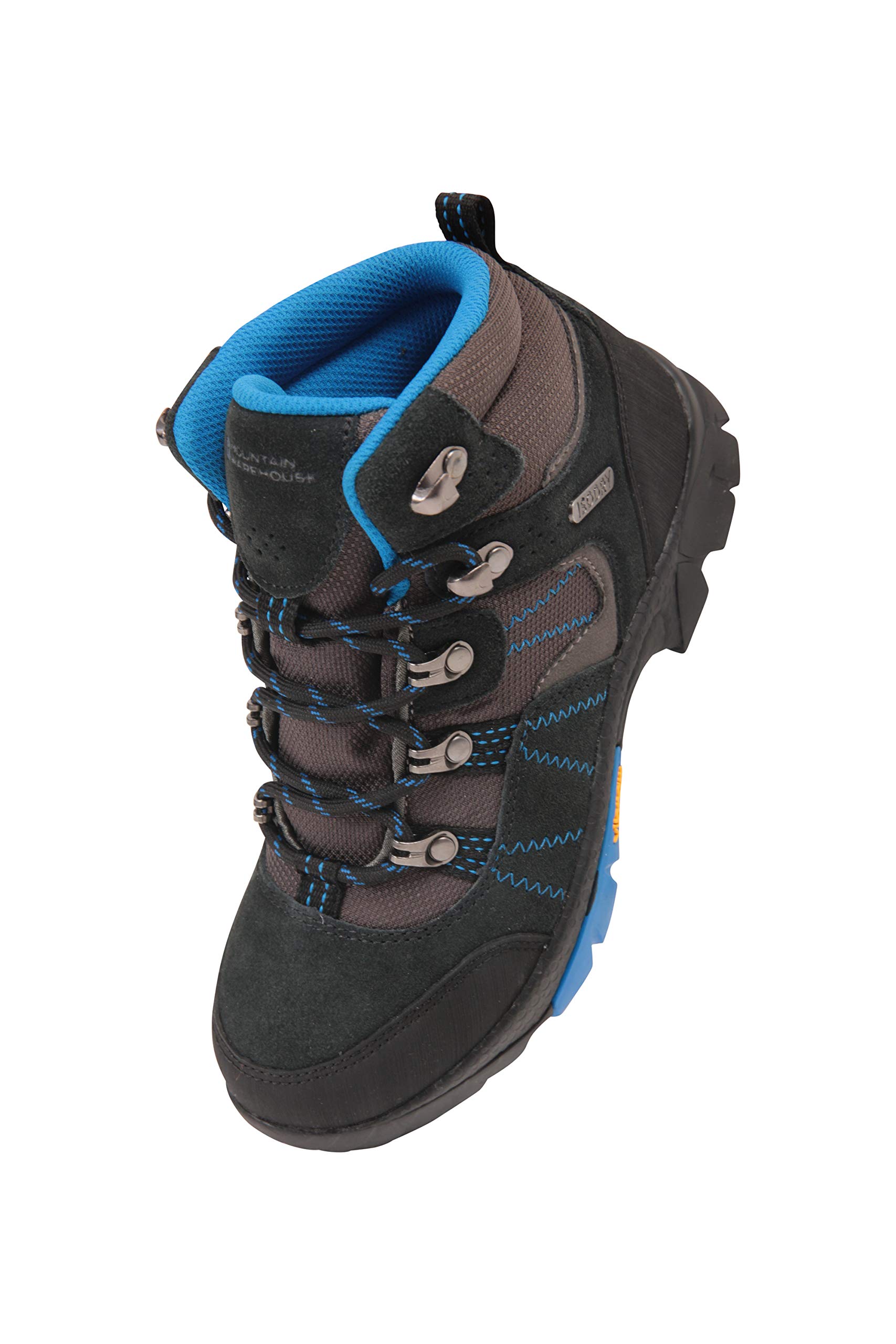 Mountain Warehouse Edinburgh Vibram Youth Boots - Kids Summer Hiking Shoes for Outdoor Adventures & Play
