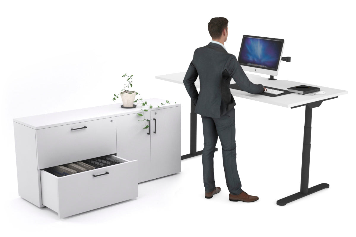 Premium Height Adjustable Standing Desk - 63
