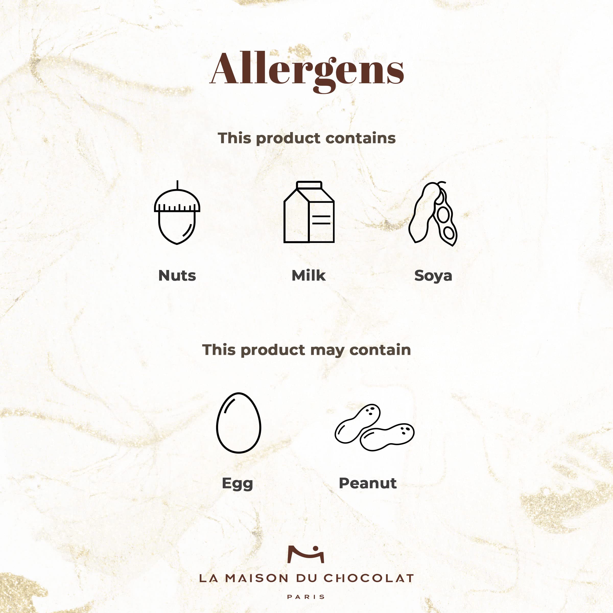 La Maison Du Chocolat Premium Dark & Milk Chocolate Gift Box - 40pc Gourmet French Chocolates for Holidays, Gifts & Special Occasions