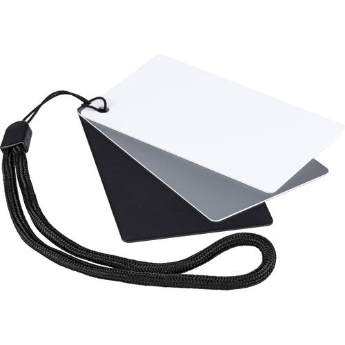 Dot Line Pocket White Balance Cards - Professional Photography Gray Card for DSLR & Mirrorless Cameras - Perfect for Studio, Outdoor & Travel Photography
