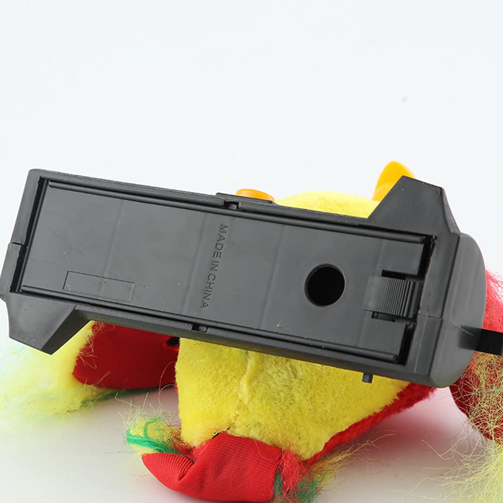 Electric Talking Parrot Toy - Repeats What You Say, Multifunctional Plush Parrot with Recording Feature for Kids & Adults - Perfect for Bedroom Decor, Party Entertainment & Interactive Play (Battery Not Included)